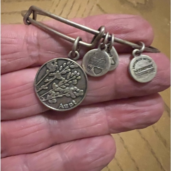 Alex and Ani Jewelry - ***Donated***Alex & Ani Aunt charm adjustable bracelet